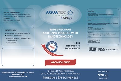 Aquatec Label  990 mL Eng Final